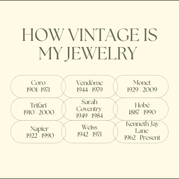 ✨️ 𝙉𝙞𝙖'𝙨 𝙅𝙚𝙬𝙚𝙡𝙧𝙮 𝘽𝙤𝙭 ✨️ Live Vintage Jewelry Auction! - Picture 12 of 14